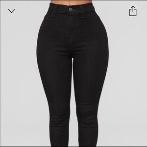 Fashion Nova High Waisted Jeans